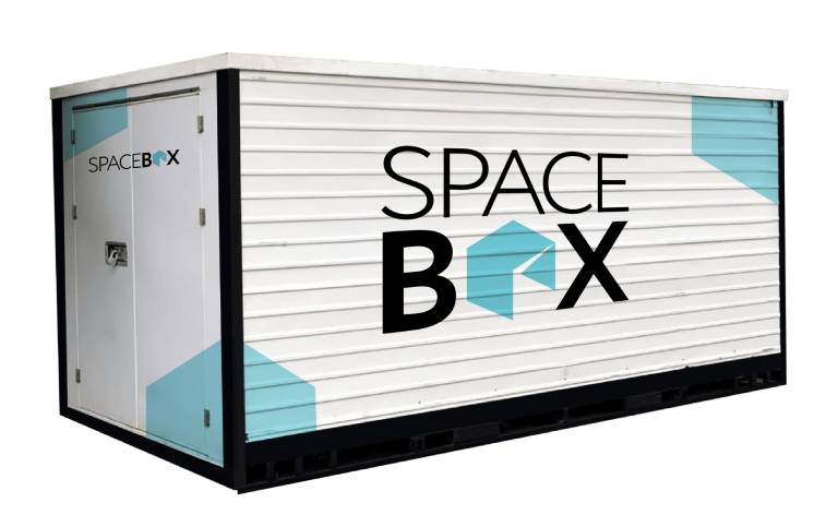 The Spacebox premium mobile storage container is perfect for people relocating and needing storage.