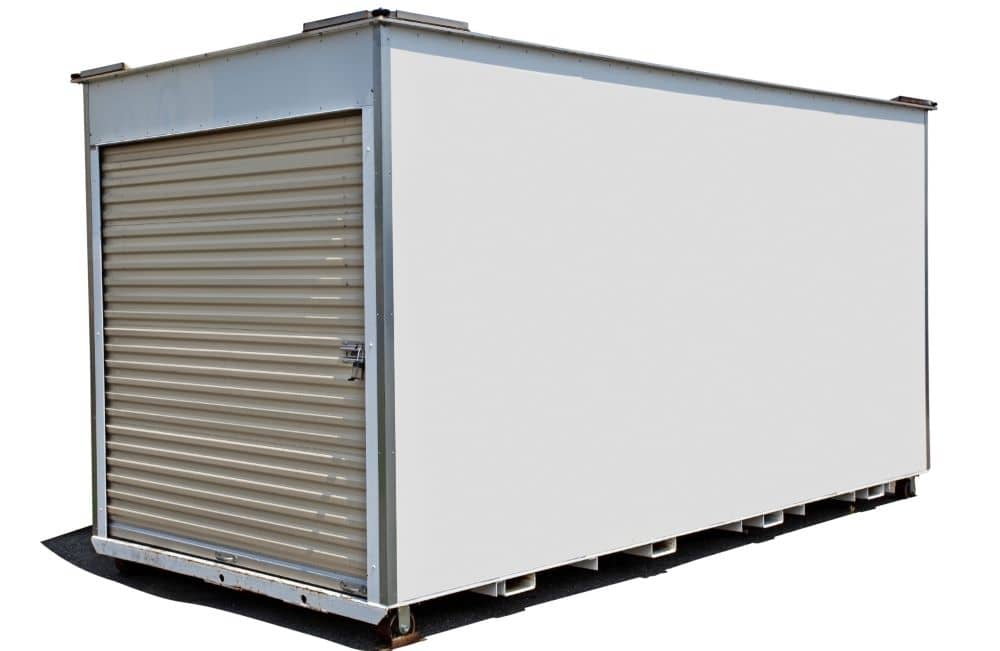 This onsite storage container is the perfect storage solution for small renovation projects and even large construction sites.